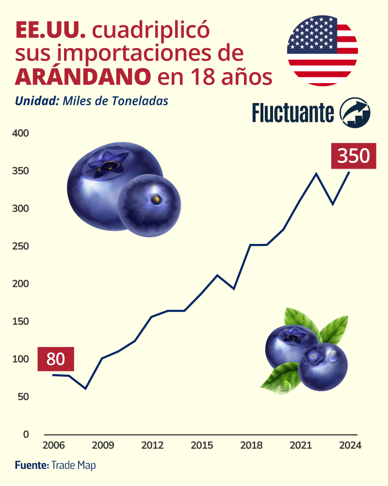 EEUU-cuadruplicó-sus-importaciones-de-arándanos